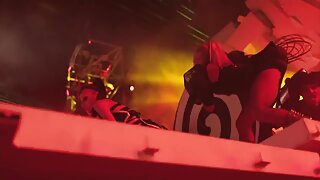 Grobi kurac in srček dobi spermo na obraz