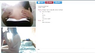 Lepa rjavolaska in debel kurac